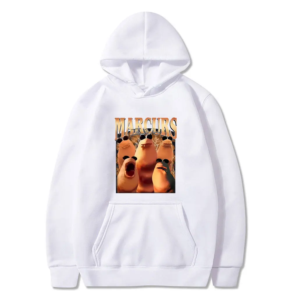 

Marcus The Worm Graphic Hoodie I Dont Like This Rock Funny Meme Sweatshirt Men Women Casual Oversized Vintage Pullover Hoodies