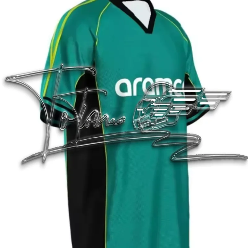 2023 Nieuw 3D-geprint zomerontwerp racepak trainingspak superdrogend hardloop-T-shirt met ronde hals