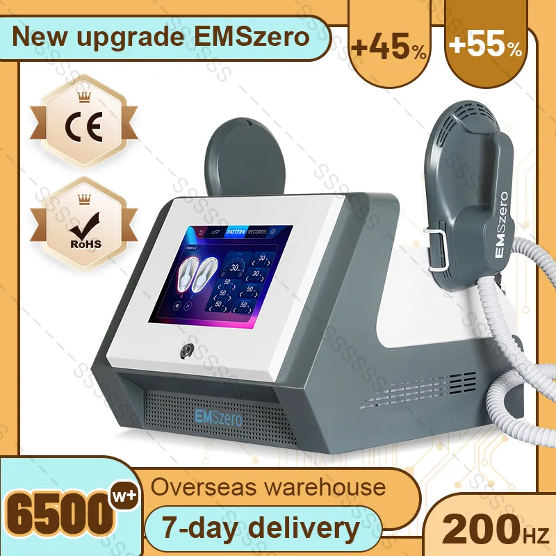 

Portable EMSzero RF Machine Ultra 200Hz EMS Body Sculpt Machine Professional Slimming Shaping Non-invasive ABS Muscle Stimulator