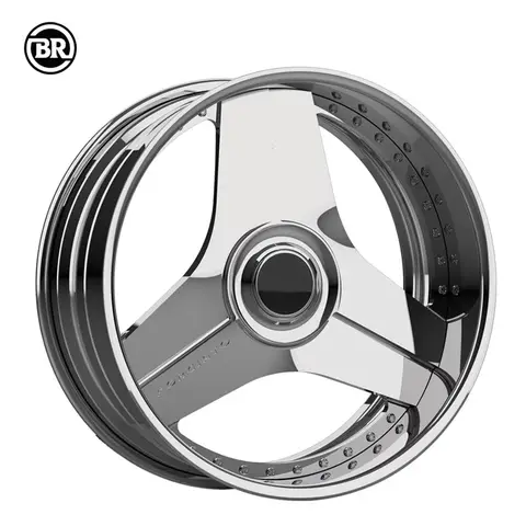 클래식 3스포크 스타일 22×12 단조 휠 |   18-24인치 |   5×112 5×114.3 5×120 5×130 |   911, 모델 S RC용