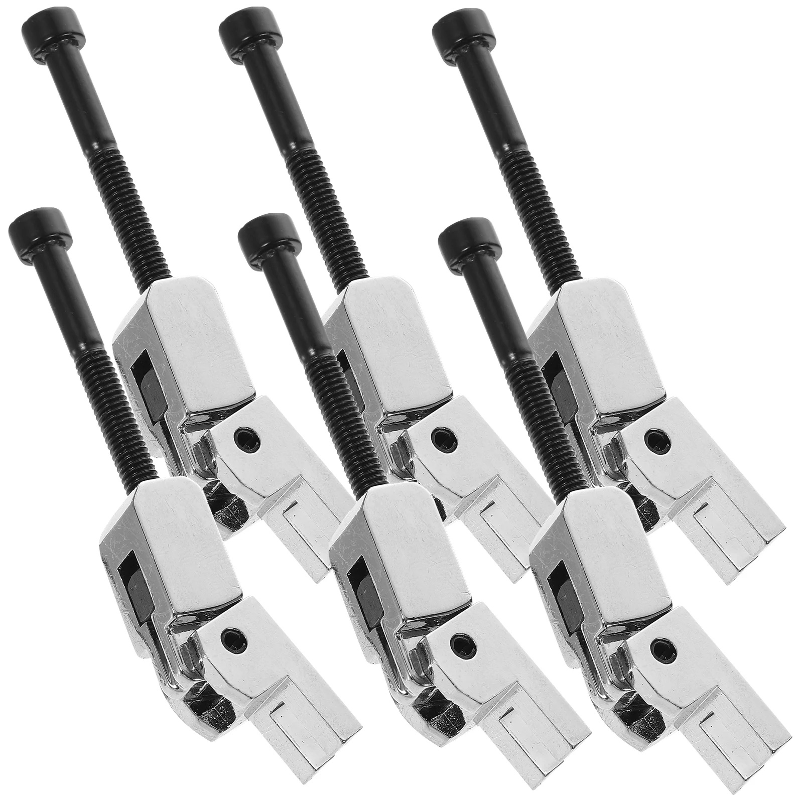 6 PCS/ Set Double Locking Systyem Locked Saddles for Guitar Tremolo Bridge with Saddle Blocks guita saddles