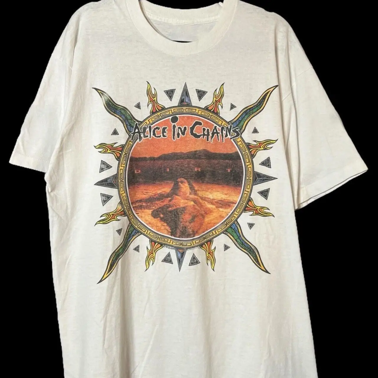 Alice In Chains Dirt T Shirt 1992 90S Grunge Band Size S 5Xl Kh2819