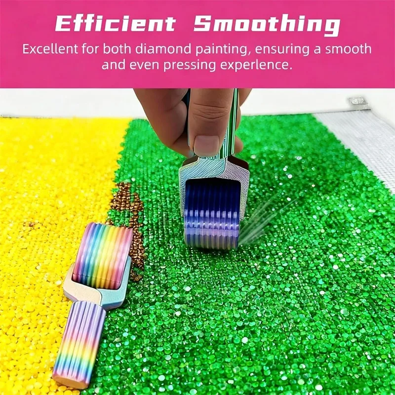 البلاستيك انفصال الأسطوانة تنوعا Diy ملحق أداة اللوحة الأسطوانة ضيق التصاق اللوحة تحديد أداة لفيلم الرسم #1