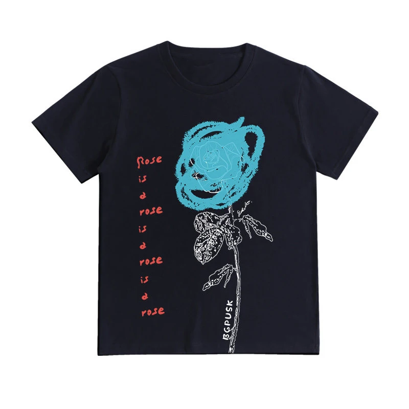 camiseta-com-estampa-de-rosa-'love-poem'-para-homens-e-mulheres-tecido-de-algodao-puro-absorvente-de-suor-e-respiravel-manga-curta
