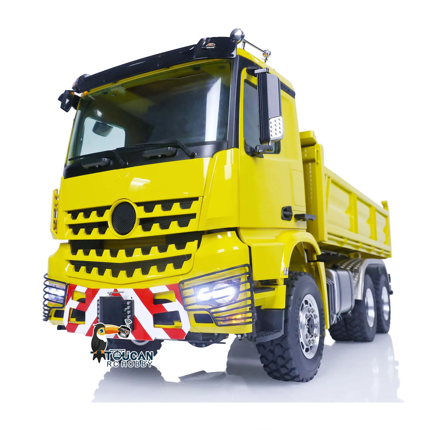 RTR LESU 1/14 RC Hydraulic Dump Truck 6X6 Tipper Car 3348 Fusion PRO Brushless Motor Smoking Unit Light Sound Systems THZH1588