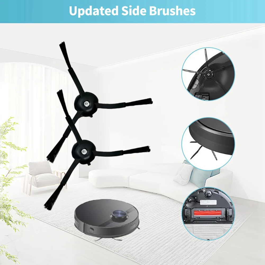 Set di parti di ricambio per aspirapolvere robot EAS-18 pezzi per parti per aspirapolvere robot Roborock S8/S8+/S8 Pro Ultra