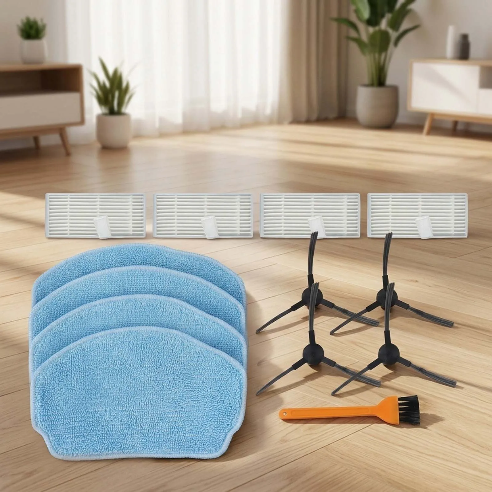 for Easy Install Vacuum Cleaner Parts Replacement Parts Filter Mop Cloth for Kit Comprehensive for Cleaning Kit for durable