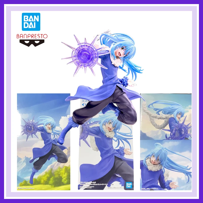En stock 100% auténtico y sin abrir Bandai Banpresto en esa vez que me reencarné como limo Espresto Rimuru Tempest juguete de 20 cm