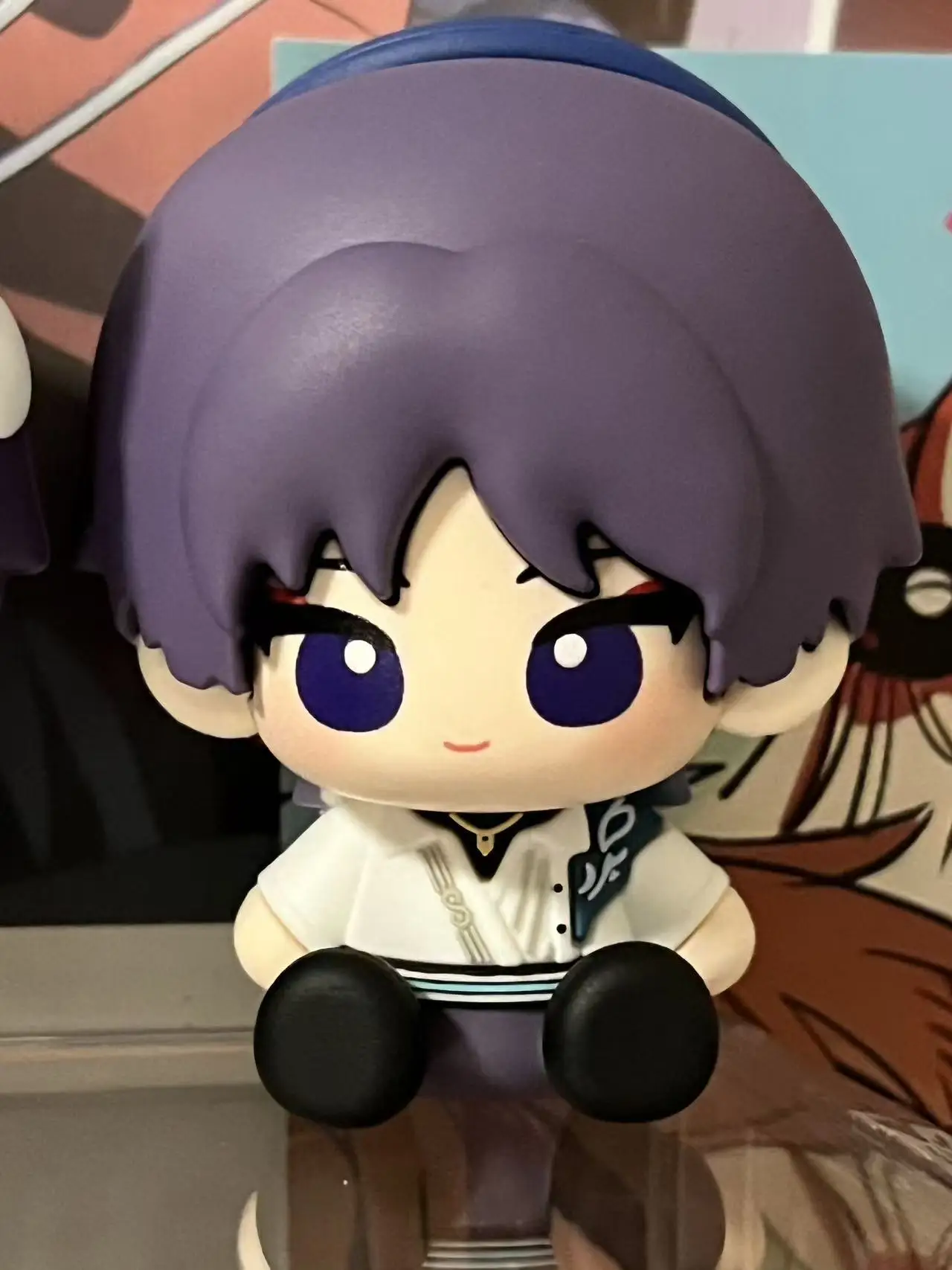 حار لعبة Genshin تأثير الهيام دمية ثلاثية الأبعاد بولي كلوريد الفينيل 8 سنتيمتر سطح المكتب جمع الحلي أنيمي الكرتون اكسسوارات الدعائم هدايا الهالوين #4