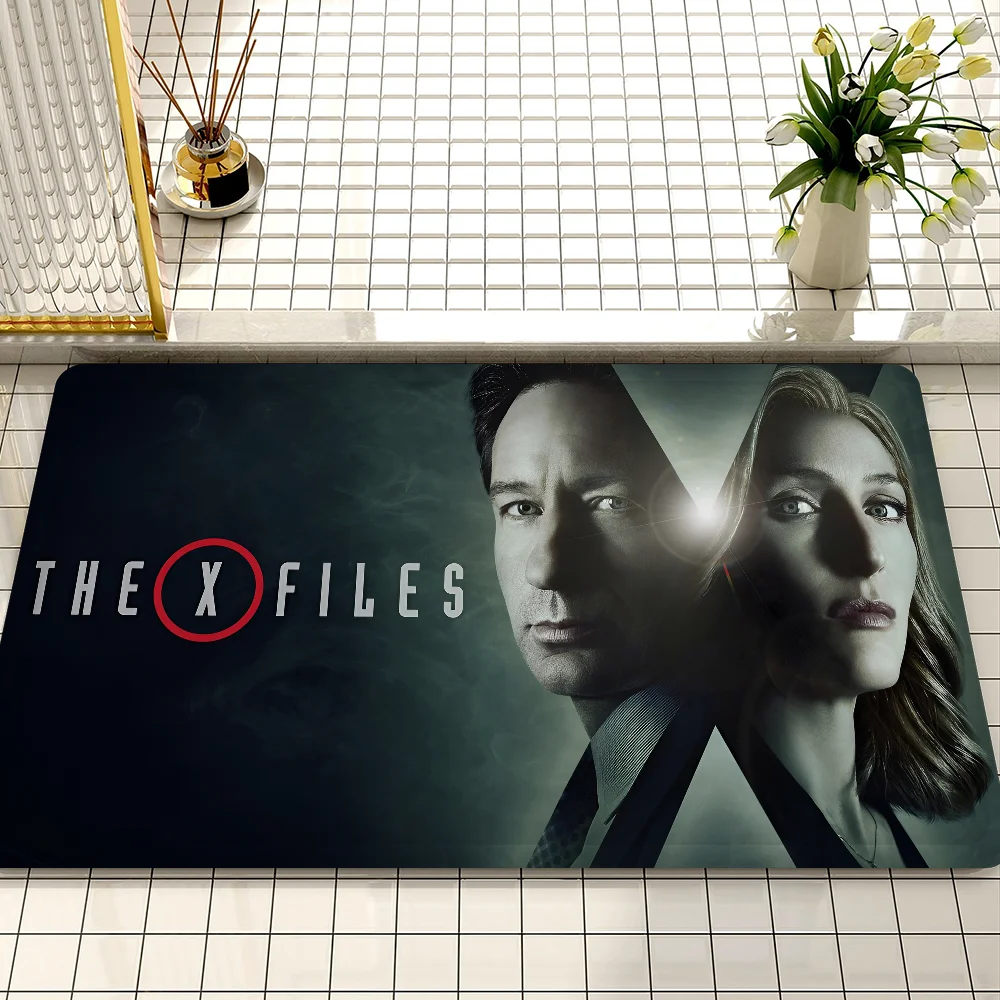 The X Files Door Mat Kids Room Bedroom Decoration Balcony Anti-Slip Doormat Living Room Doormat Area Rug