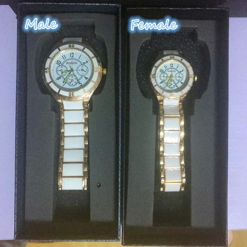 ROSRA Luxury Brand Watches Fashion Rose Gold Watch Women Full Steel Quartz Watch Ladies Watch Lady Hour Montre Femme Reloj Mujer