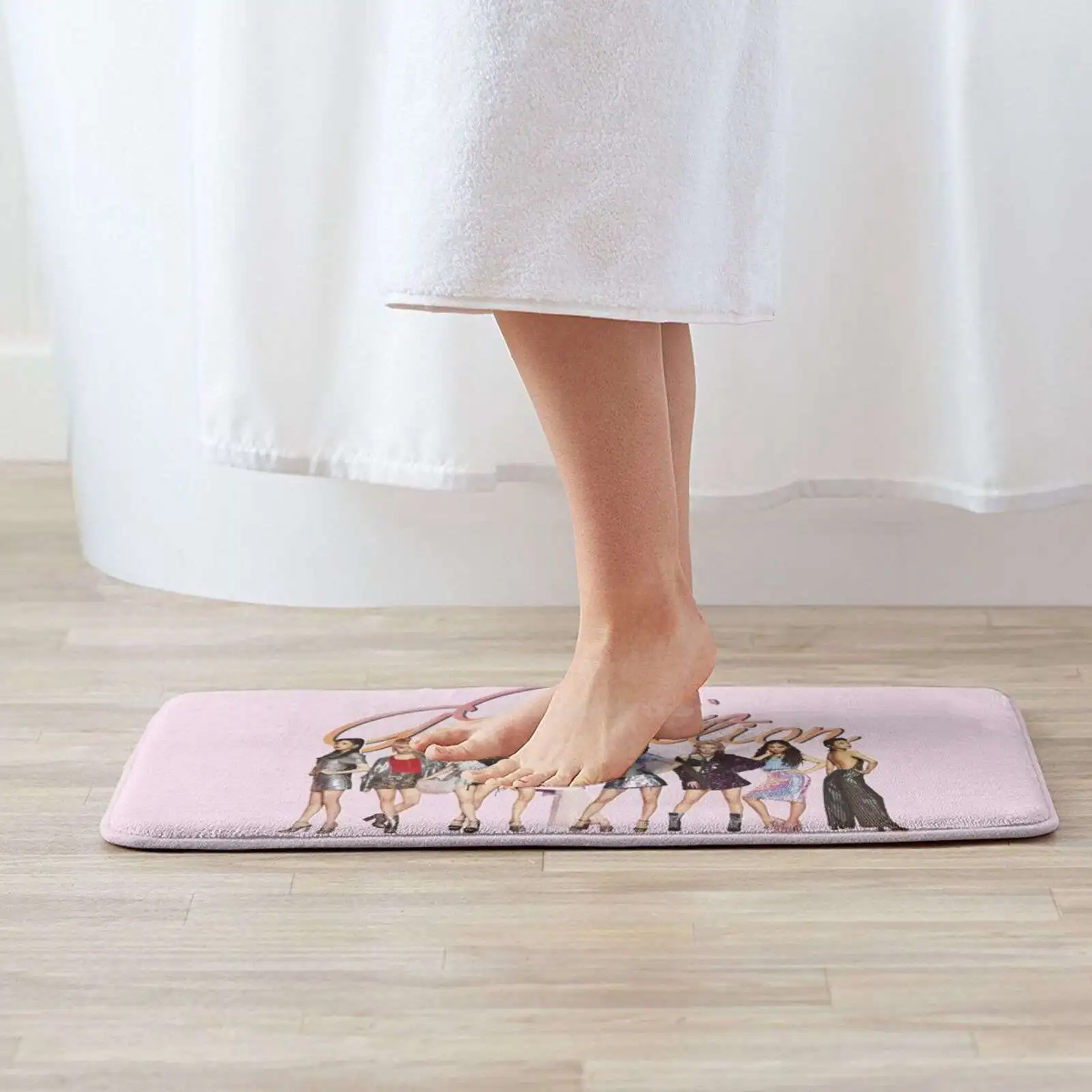 Girls' Generation-Holiday Night 3D Soft Non-Slip Mat Rug Carpet Foot Pad Snsd Girls Generation Taeyeon Yoona Sunny Seohyun