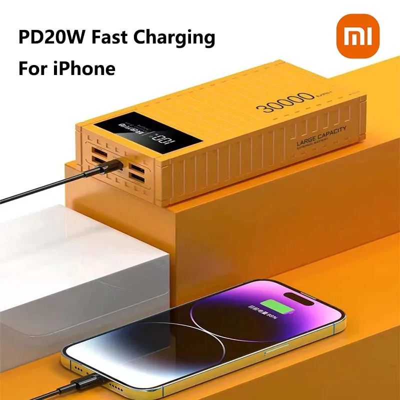 Xiaomi 80000mAh 66W سوبر شحن سريع قوة البنك المحمولة حاوية سعة كبيرة التخييم بطارية خارجية آيفون سامسونج #5