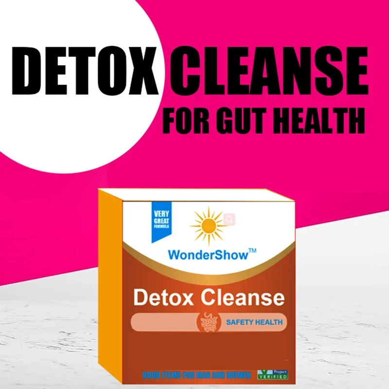 Detox Cleanse for Gut Health Natural Herbal Beauty Products for Man and Women Defecate BOwel MOvement