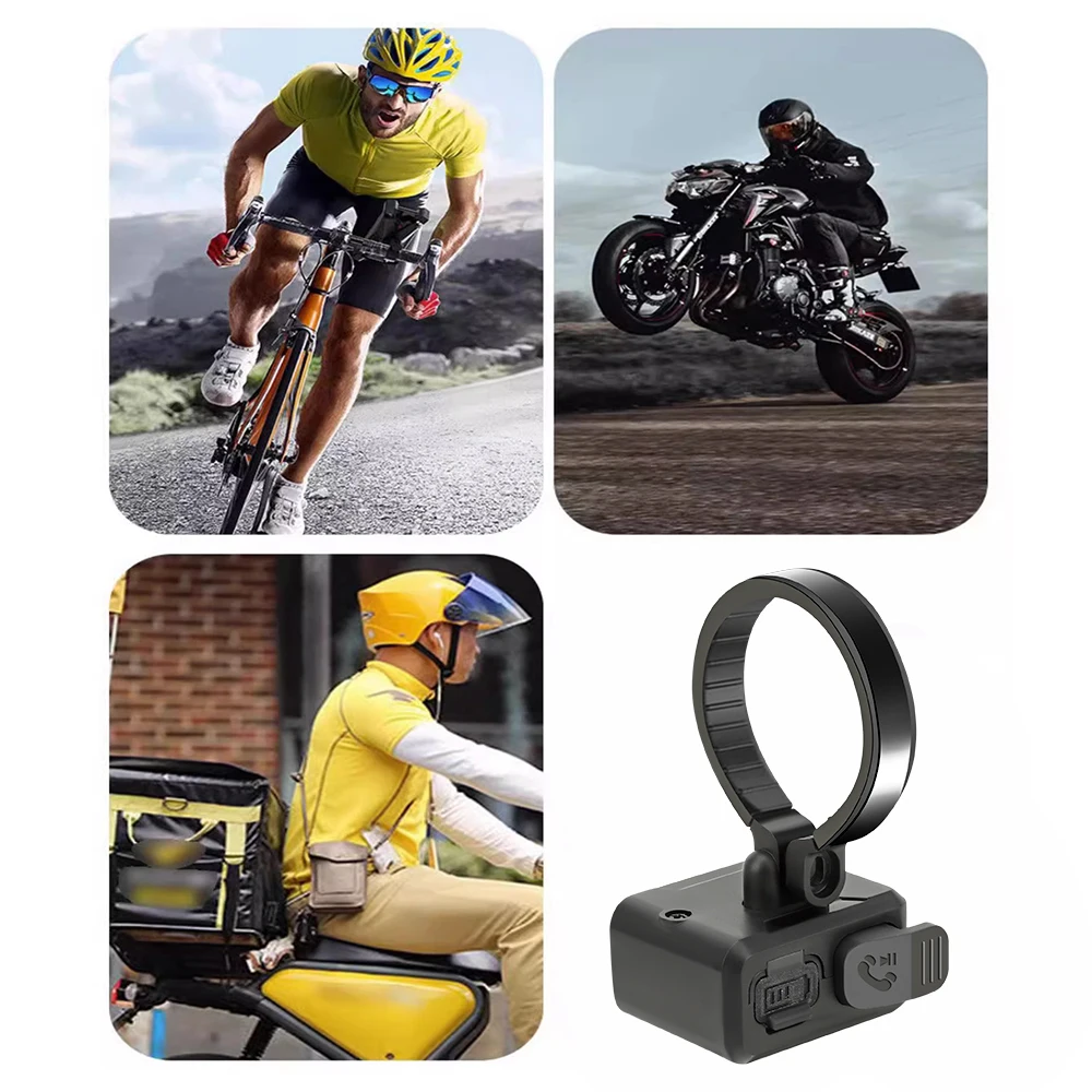 وحدة تحكم عن بعد للوسائط متوافقة مع تقنية البلوتوث مضادة للانزلاق لتوجيه السيارة والدراجات النارية بدون استخدام اليدين وحدة تحكم المقود اللاسلكية