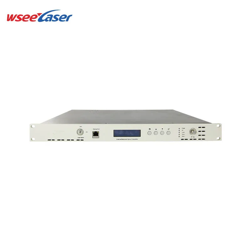 Factory price External Modulation Optical Transmitter CATV Digital Headend Equipment 1550  Optical Transmitter