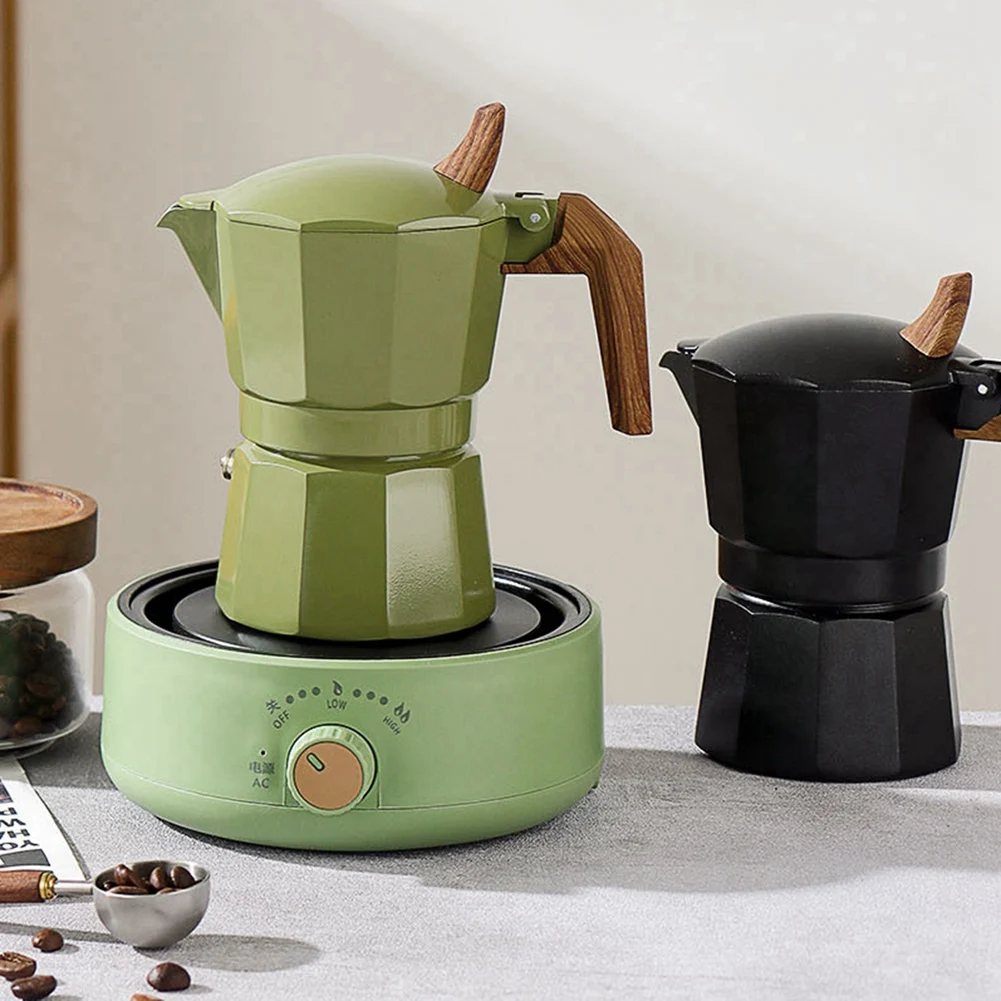 

150Ml Double Valve Moka Pot Double Valve Espresso Maker Italian Coffee Professional Home Coffee Accessories-New