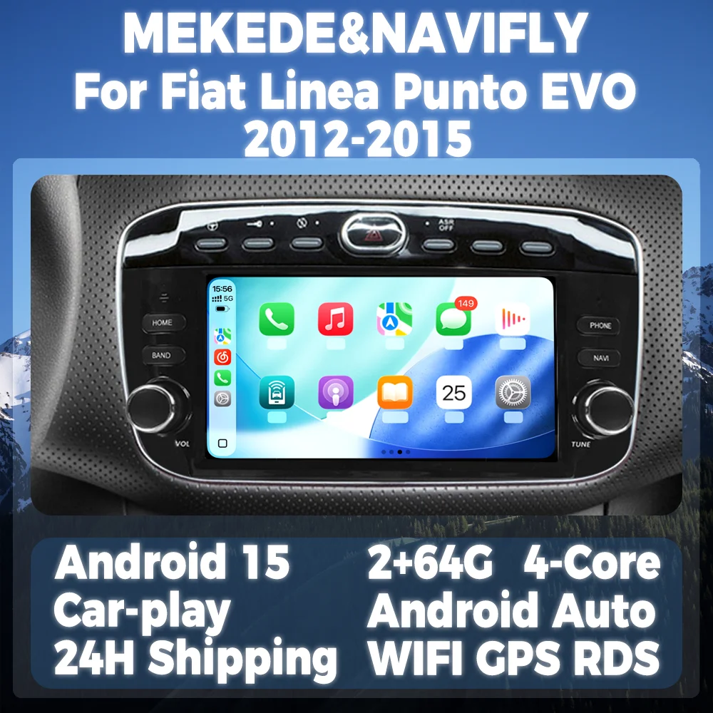 7" Android 15 Car R…