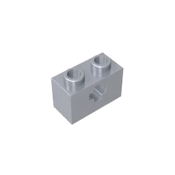 MOC PARTS GDS-633 BRICK 1X2 WITH CROSS HOLE compatible with lego 32064 31493 children\'s toys Assembles Building Blocks Technical