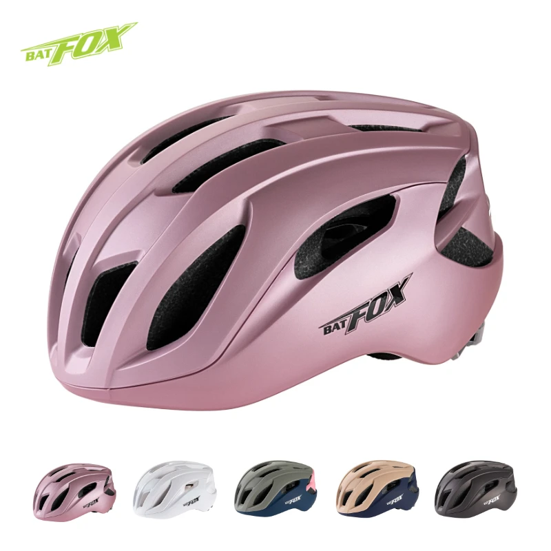 Batfox capacete de ciclismo leve, resistente a quedas, equipamento de segurança, mulheres, homens, capacete de bicicleta, mtb, forro confortável, capacetes de bicicleta de estrada