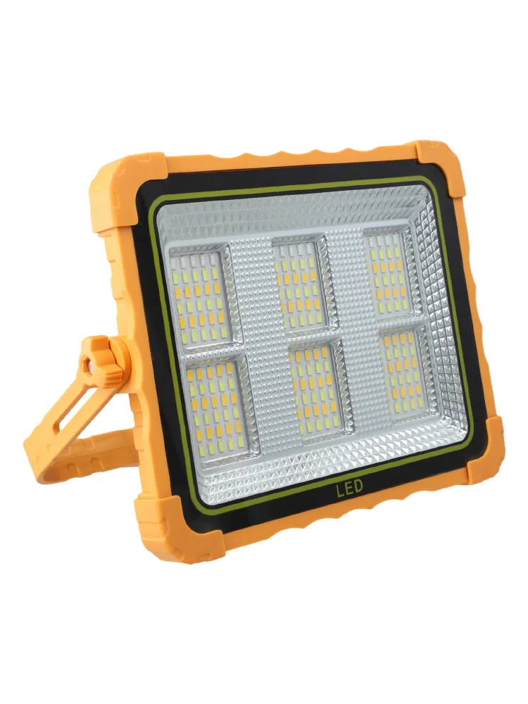 Magnetic Spotlight Outdoor Projector Floodlight Outdoor Lighting Solutions 180 Adjustable Bracket Polycrystalline Solar Panel