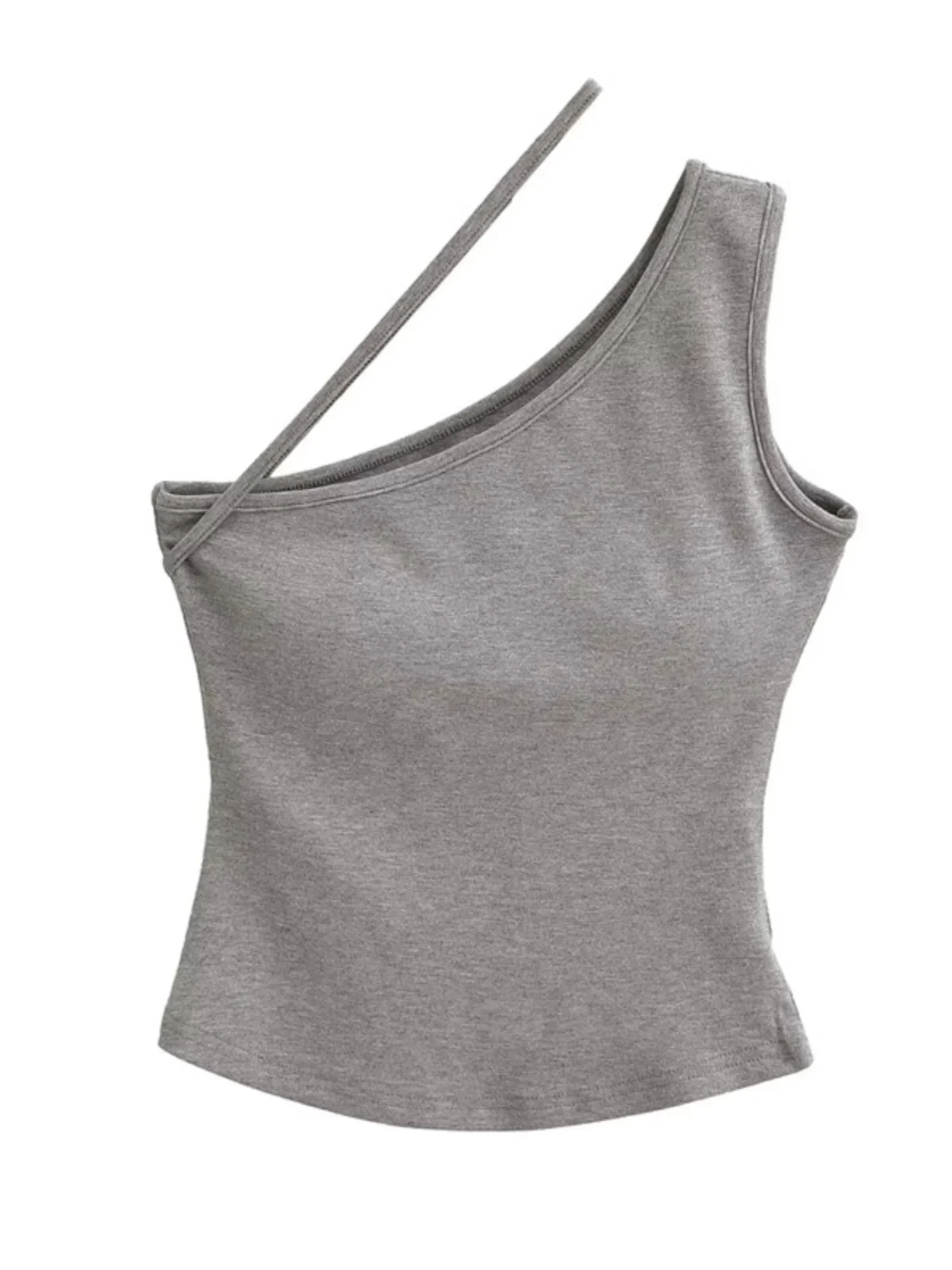 الأمريكية الساخنة فتاة Sle oulder Baring المحاصيل الأعلى المرأة الصيف سليم صالح شريط مرن وسادة الصدر غير النظامية حمالة irt #4