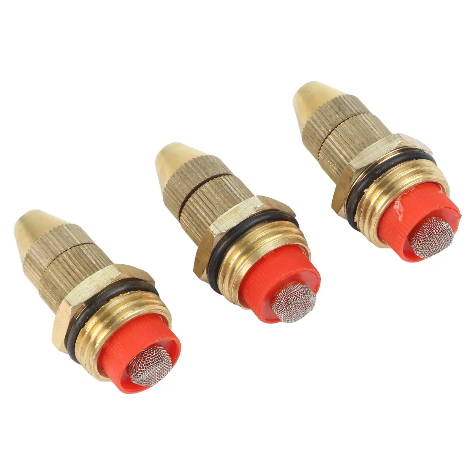 3pcs spray nozzle for misting with adjustable coverage 12 inch brass design perfect for agricultural use and gardening