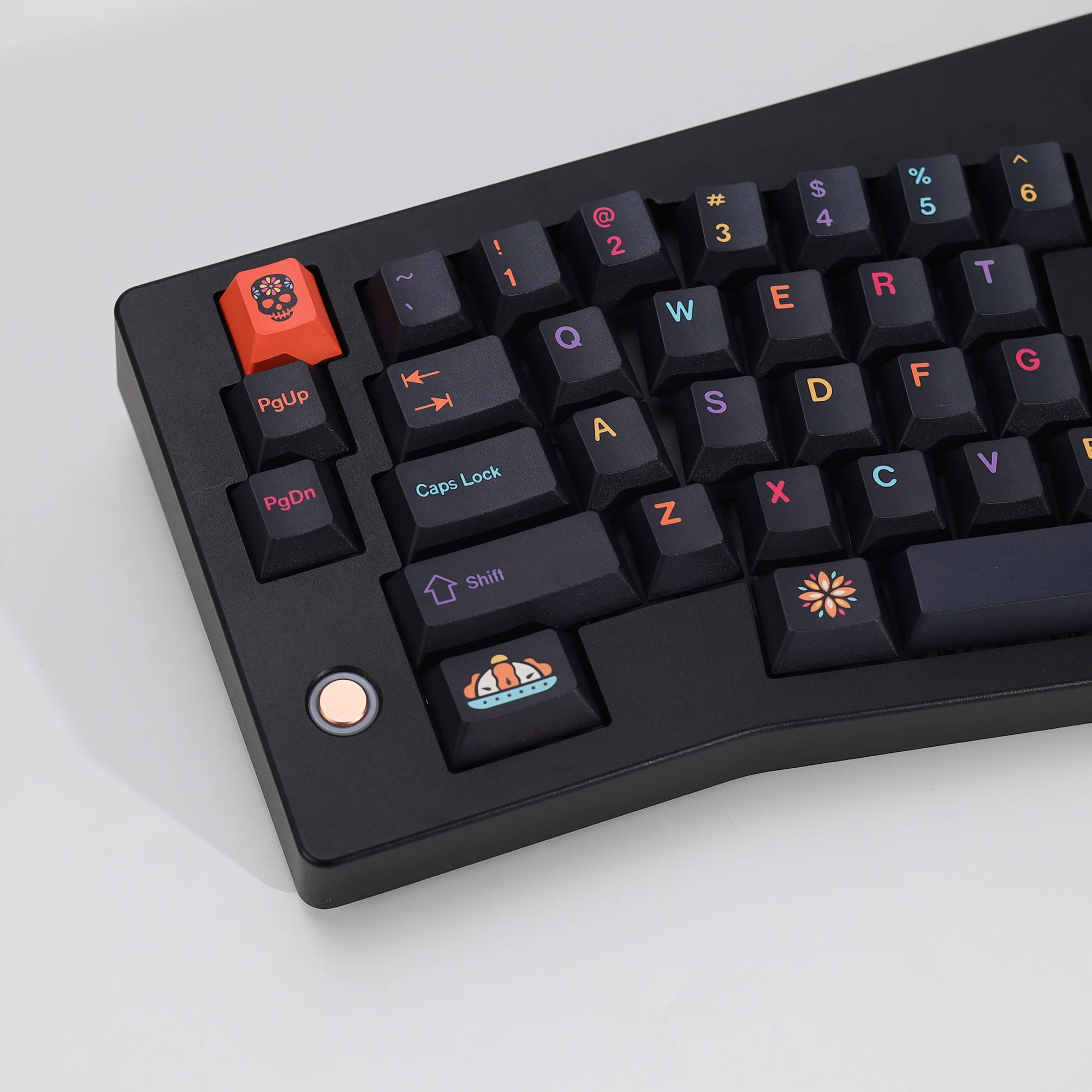 KBDiy Clone GMK Keycaps Retro GMK Mictlan Cherry Profile PBT ISO Keycap für magnetische Schalter 60 Gaming Mechanical Keyboard KIT – Detail 17