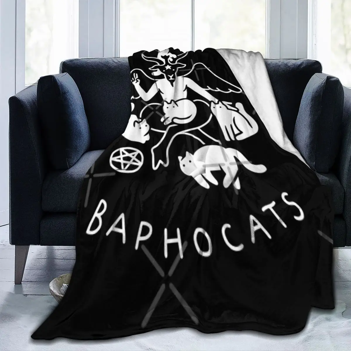 

Throw Blanket Baphocats Micro Fleece Blanket Four Sizes Customizable Comfortable Suitable For Sofa Nice Gift