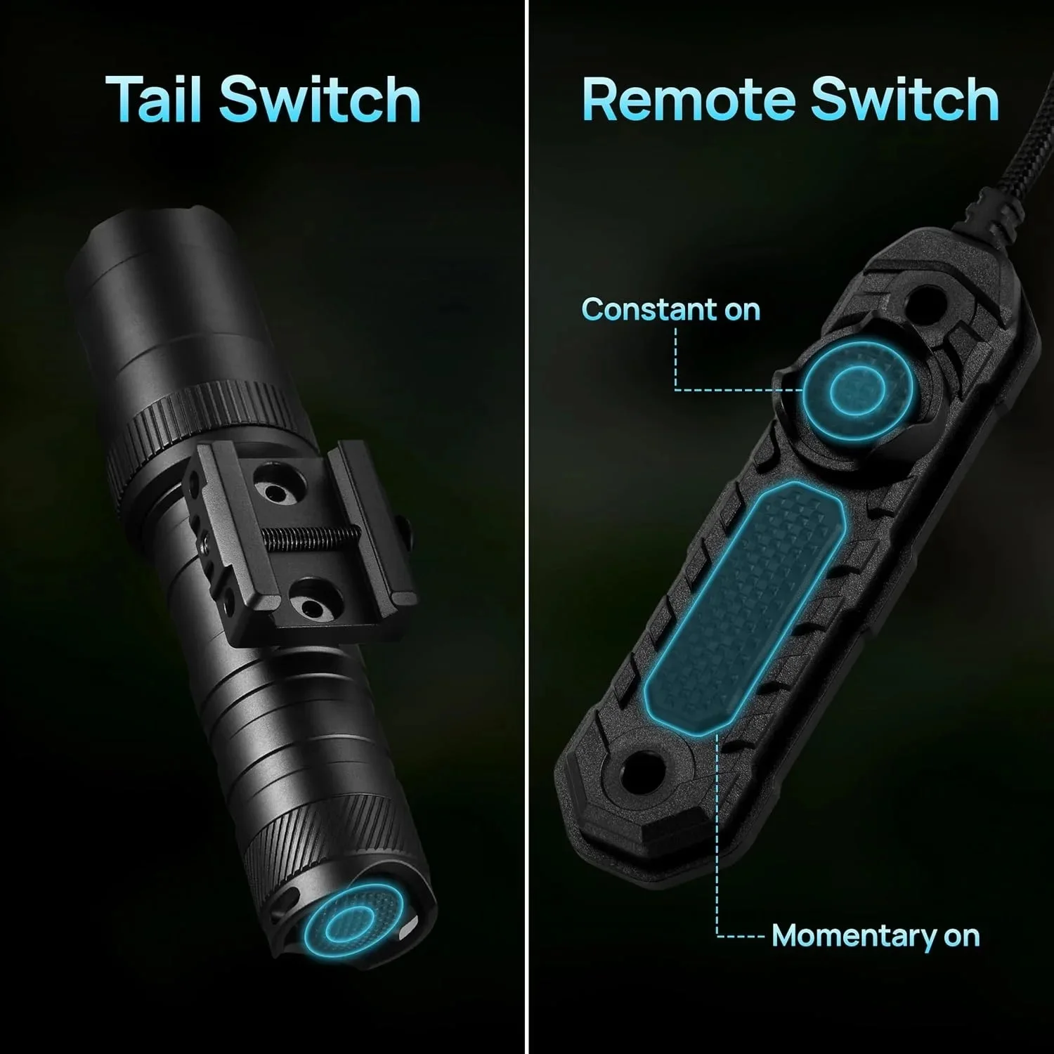 قافلة المهنية التكتيكية مضيا 2000LMS 2 في 1 Com مصباح ليد مقاوم للماء الإفراج السريع ML PT جبل للصيد