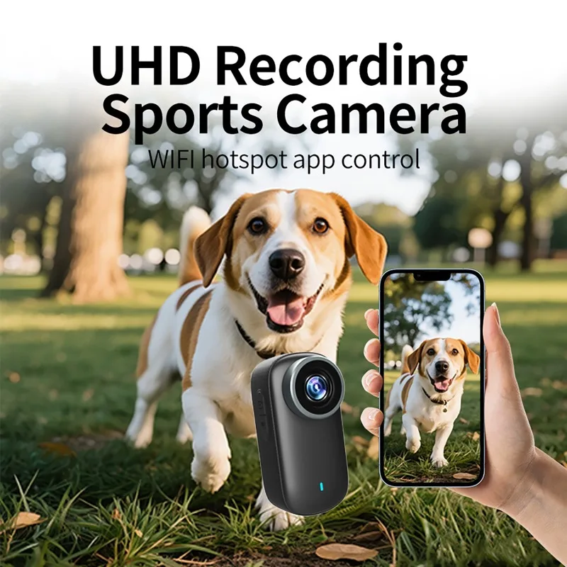 4K واي فاي Bodycam كاميرا دراجة الحركة الذكية صورة استقرار الدراجات كام المغناطيسي الإبهام كاميرا رياضية بطارية الجسم كاميرا صغيرة