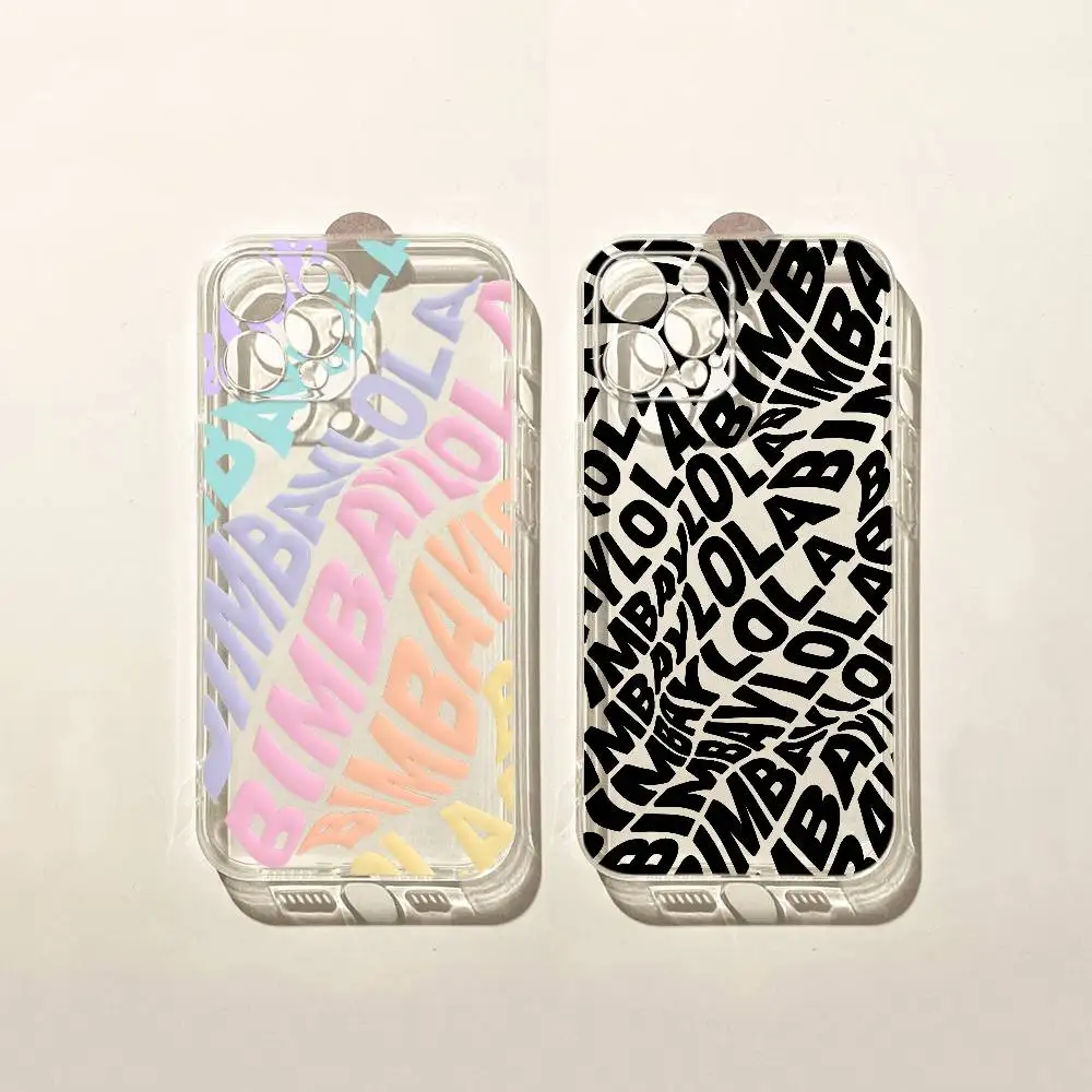 B-B-BimbaeS & L-L-LolaeS Cover Phone Case Silicon Soft Shell For IPhone 17 16 15 14 Plus 13 12 11 Pr
