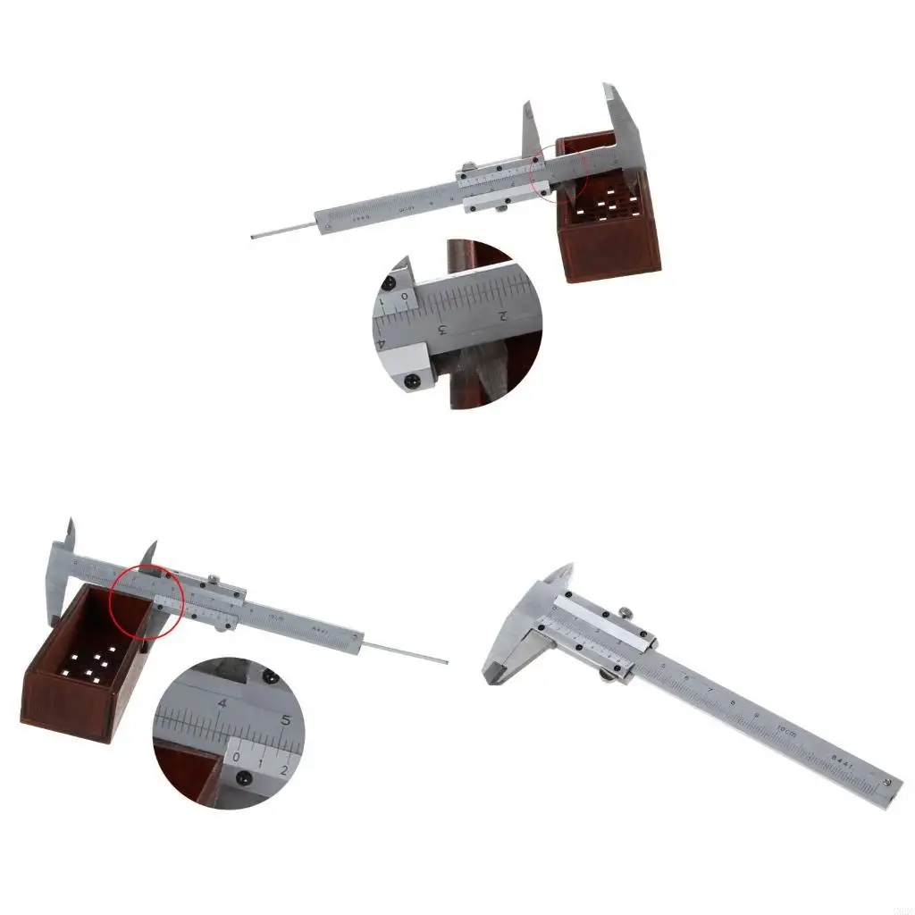 G92C Mini-Messschieber, 0–100 mm, Messgerät, Edelstahl, metrisch, Maschinist