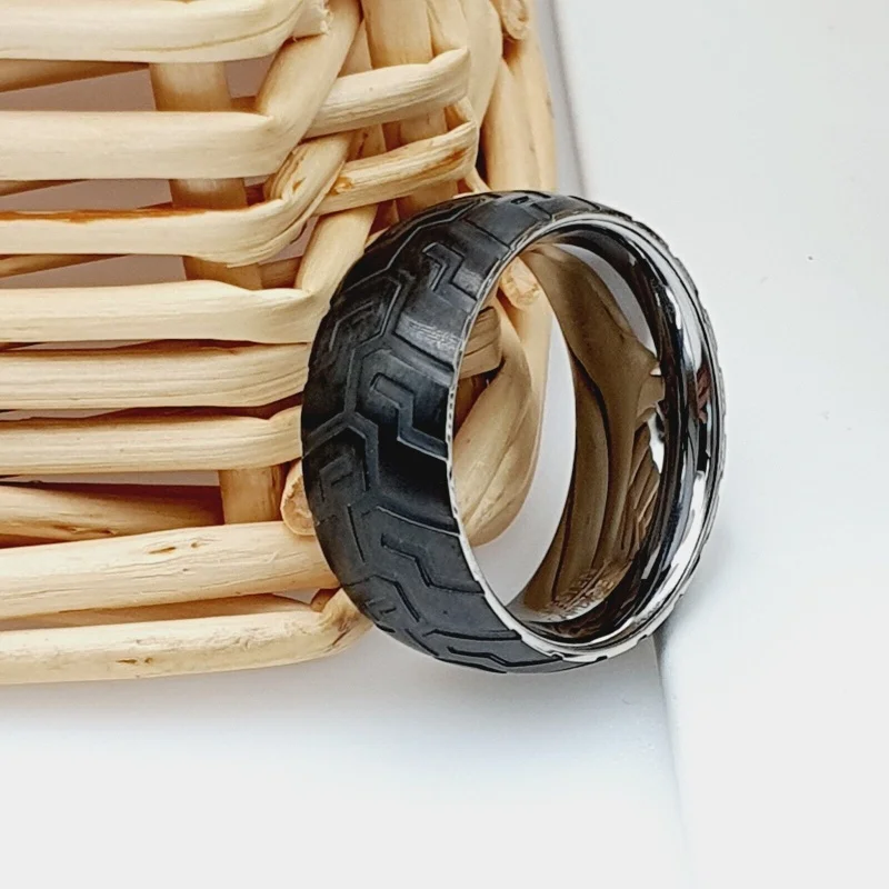 جديد الرجال والنساء الإطارات نمط تصميم سبائك التنغستن خاتم الزواج الرجال خاتم الزواج الإطارات الموضوع خاتم الخطوبة