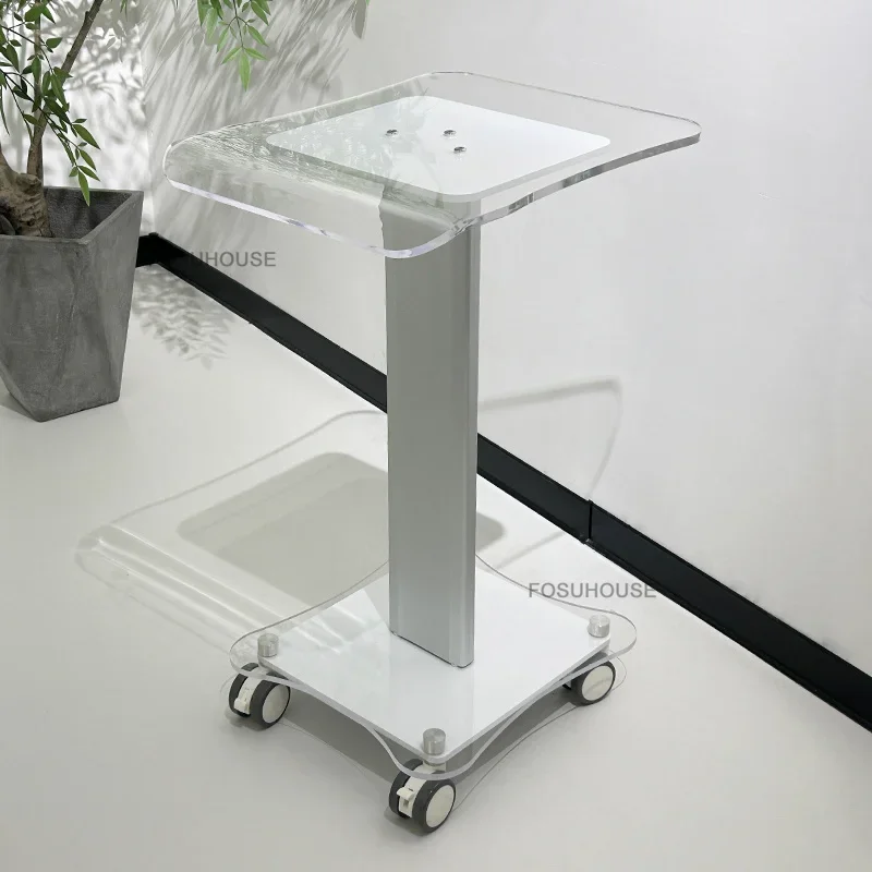 

Nordic Beauty Salon Handcart - Wheeled Auxiliary Cart - Minimalist Mobile Multi-purpose Handcart
