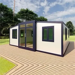 40ft 20ft 5 Bedroom Luxury Easy Folding Sandwich Panel Expandable Container Barndominium Prefabricated House Hot Sale Australia