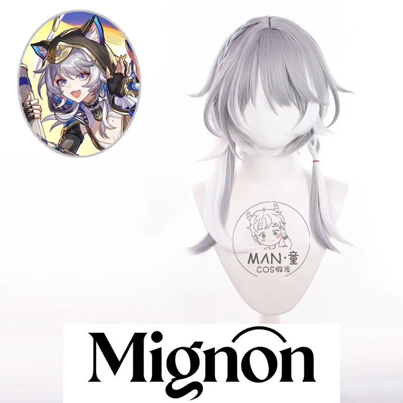 

Honkai: Star Romp Umphallus Sapphire Косплей Парик Коса Длинная Голова Подарок на Хэллоуин