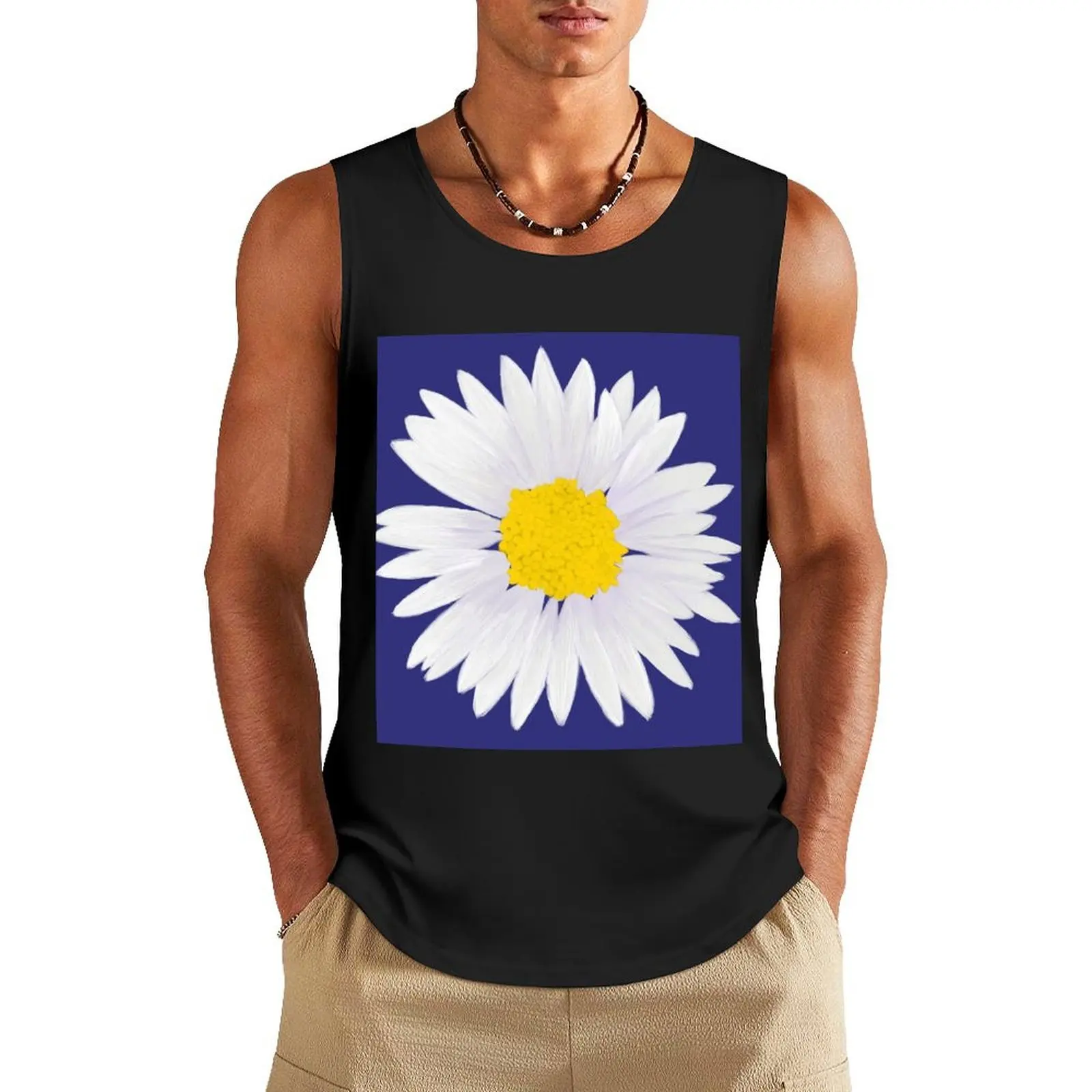 

Daisy Ready Tank Top gym t-shirts man T-shirt man Men's summer clothes
