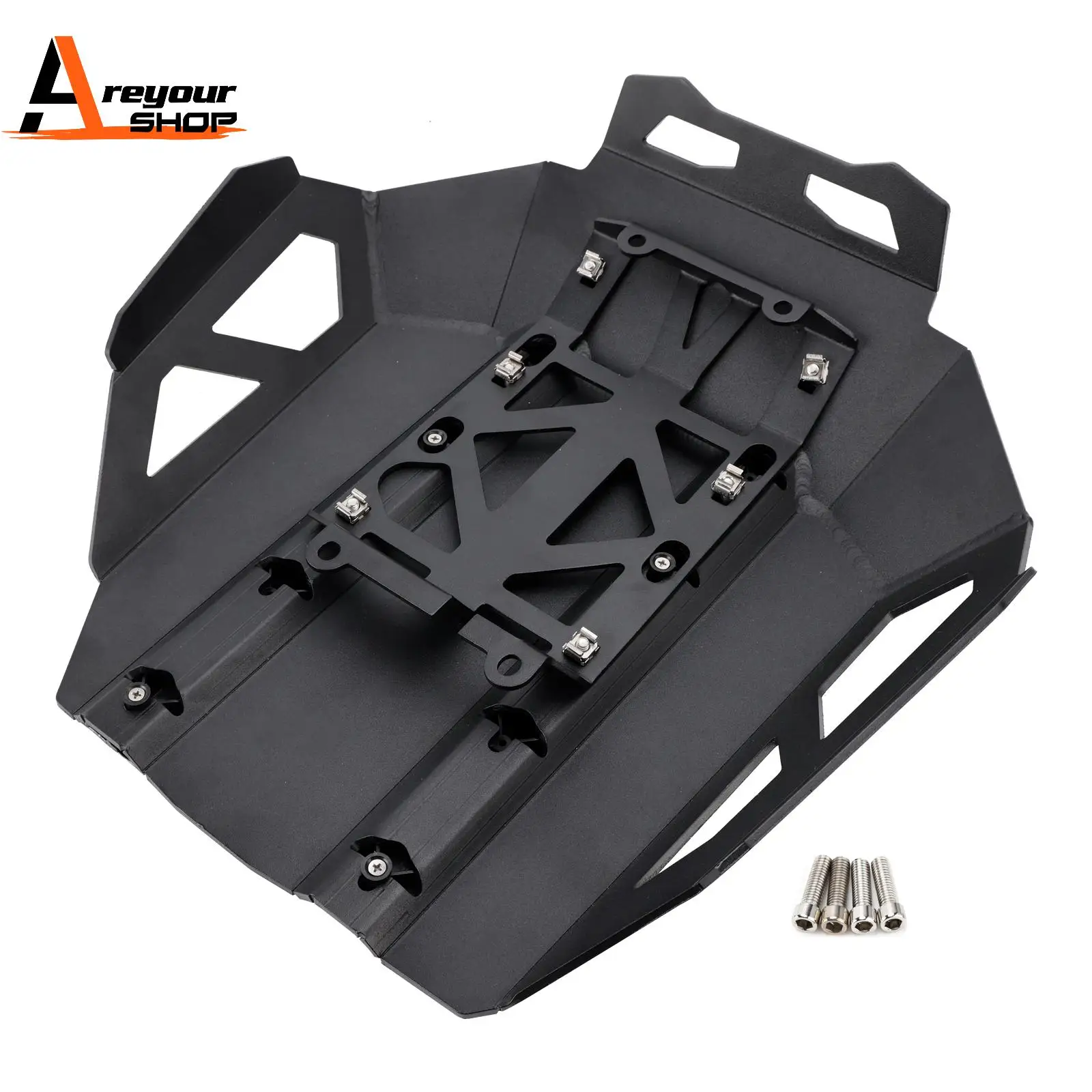 

Защитная пластина двигателя AREYOURSHOP из алюминия, черная, для BMW R1300GS 2023 2024 2025