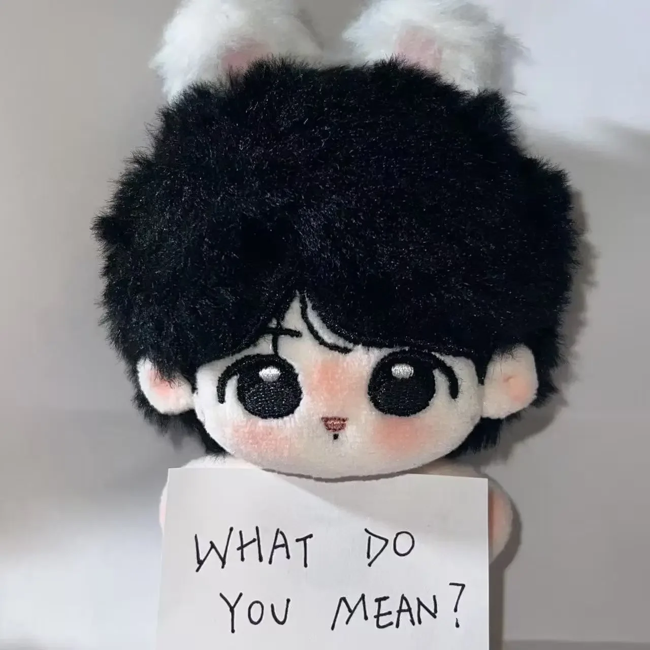 10cm Stuffed Anime  idol doll  Jeon Jung Kook Cartoon Plush Doll Toy COS Dress-up Children Adults Collectible Cotton Gift