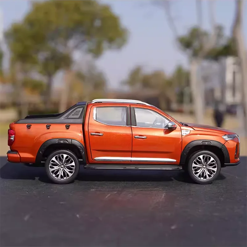 Diecast 1:18 Scale Niu MAXUS T90 Pickup modello di auto in lega prodotto finito simulazione collezione di giocattoli Display regalo