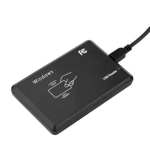 RFID Card Reader USB Port EM4100 TK4100 125khz ID Contactless Sensor Smart Card Support Window Linux System