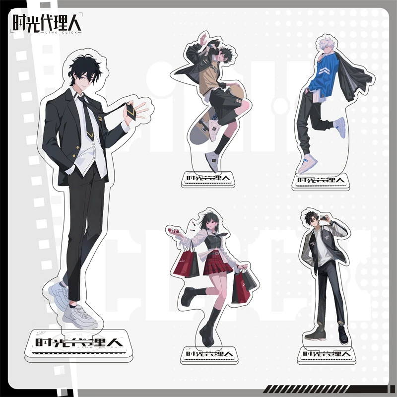 Suspense Anime Link Click soporte acrílico soporte creativo modelo placa regalo decoración de mesa regalos para fanáticos 15cm