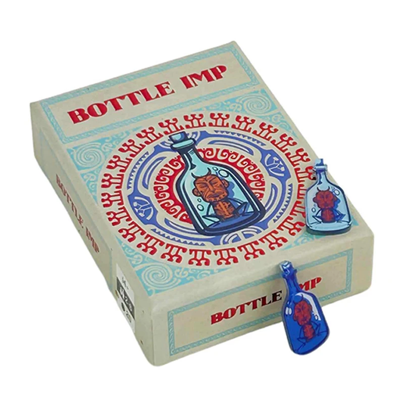 BOTTLE IMP Board Game English Version with Devil Contract Cards New Variants for 2-6 Players Family Fun