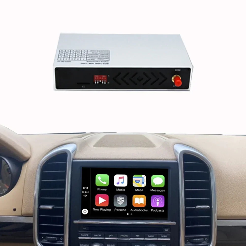 

CARPLAYEASE Wireless CarPlay and Android Auto for Porsche Cayenne PCM 3.1 2010-2016 7" Display Carplay Retrofit Kit