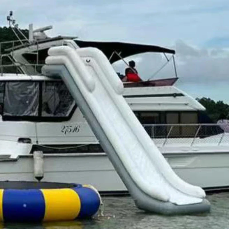 

Sea Inflatable Slide Luxury Yacht Slide Cruise Boat Blow Slide Yacht Entertainment