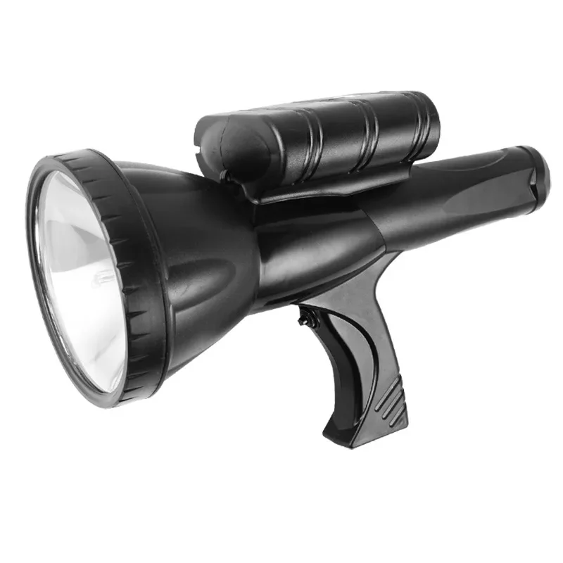 Lampe au xénon Rechargeable à lumière forte, 100W, projecteur étanche à distance, lampe d'extérieur, 2 pièces/lot