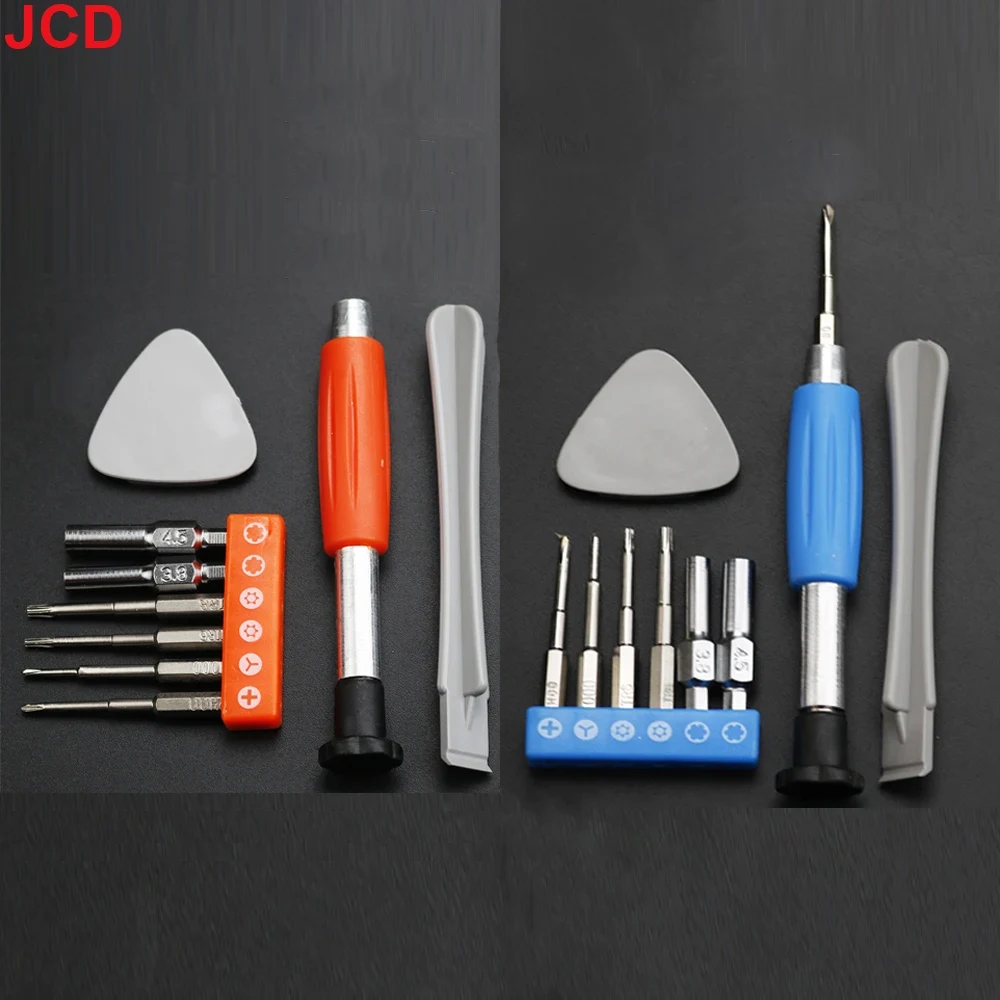 

JCD 1set Screwdriver Set Disassembly Opening Tool Kit Repair Parts For Switch GBA SP New 3DS XL PSP NGC Game Console