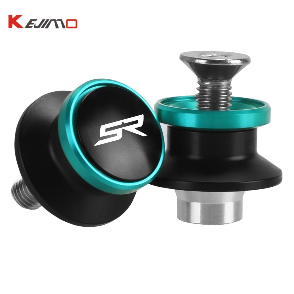 For CFMOTO 250SR 300SR 450SR 450SR-S 250 SR 300 SR 450 SRS SS 10MM Swingarm Spools Rear Stand Screws Sliders Lifting Screw