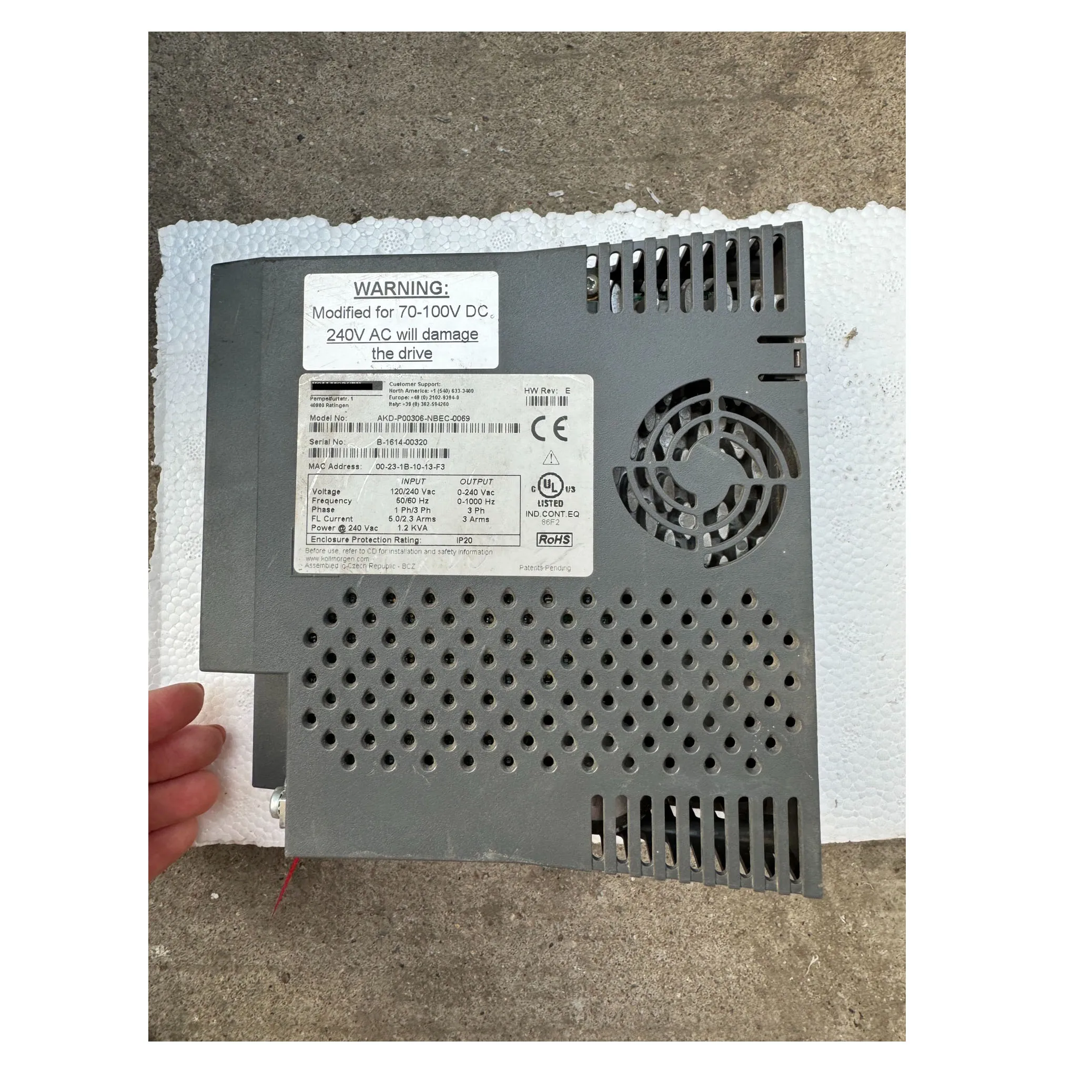 AKD-P00306-NBEC-0069 Serwonapęd